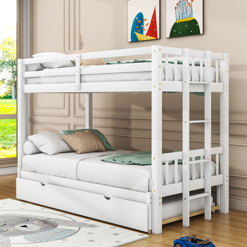 King fashion twin bunk bed